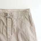 PATINA HERRINGBONE GATHERING TROUSER #BONE [251OJ-PT07]