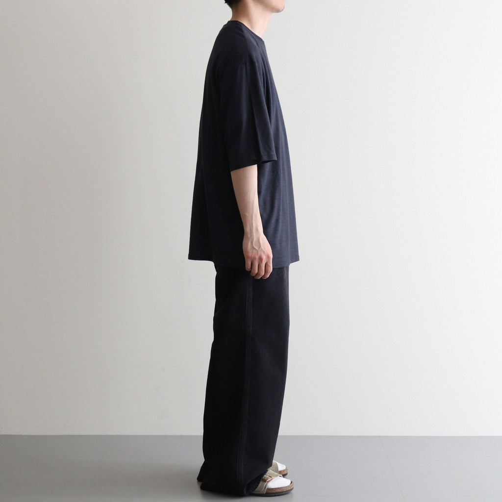 CREW NECK TEE #NAVY [M25B02CS01B]