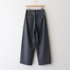 Wool Tuckless Tapered Trousers #MIX GRAY [NEP-SS2509W]