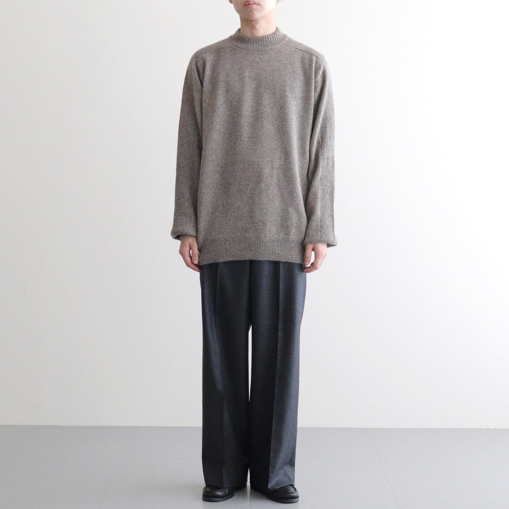 All-yak Crewneck #BEIGE [NEP-AW2408]