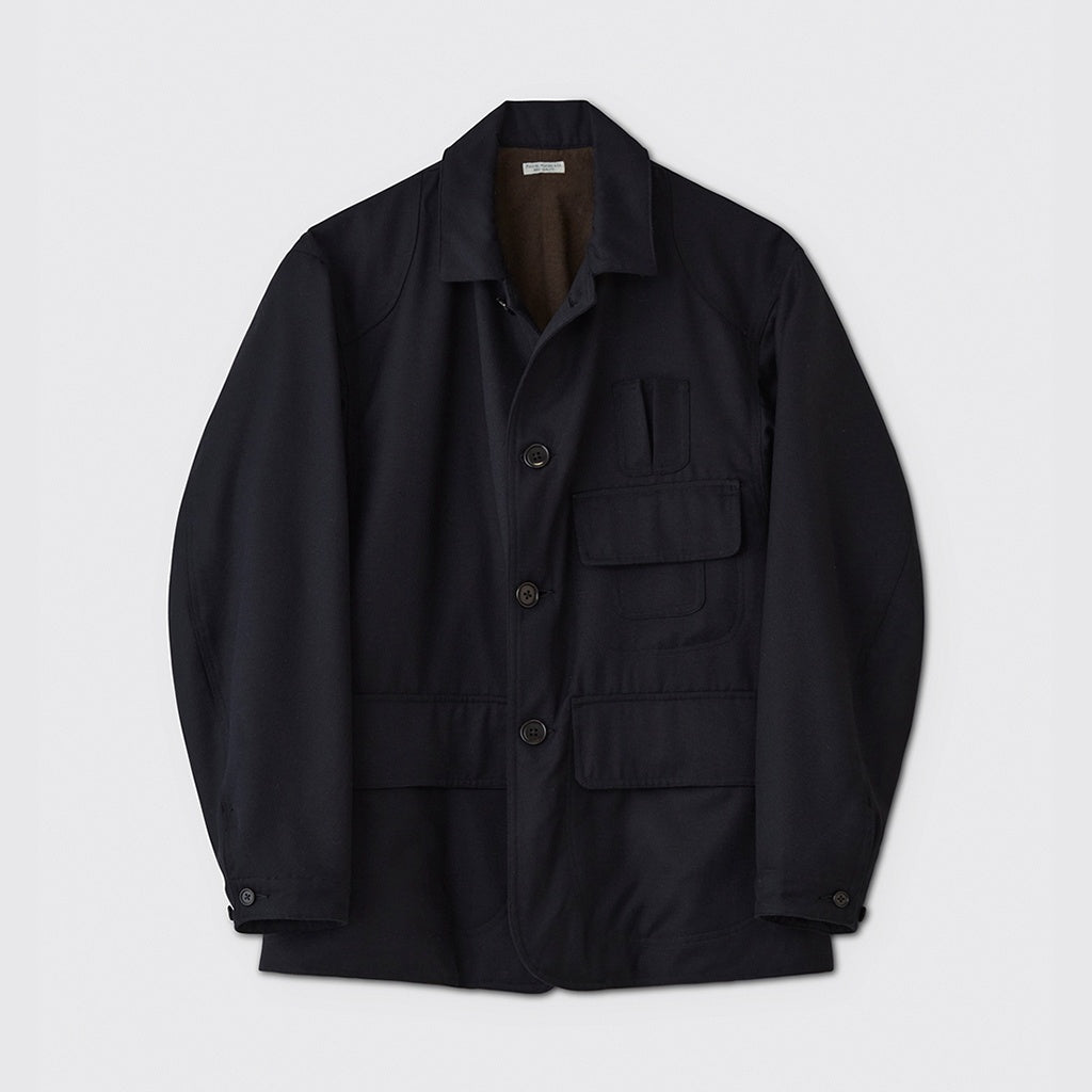 W/CA HUNTING JACKET #INK NAVY [PMAU-OT08]
