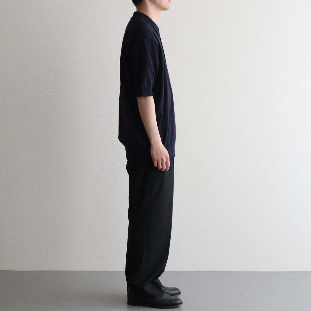 THE SEAISLAND COTTON POLO S/S #NAVY [BN-25SM-057]