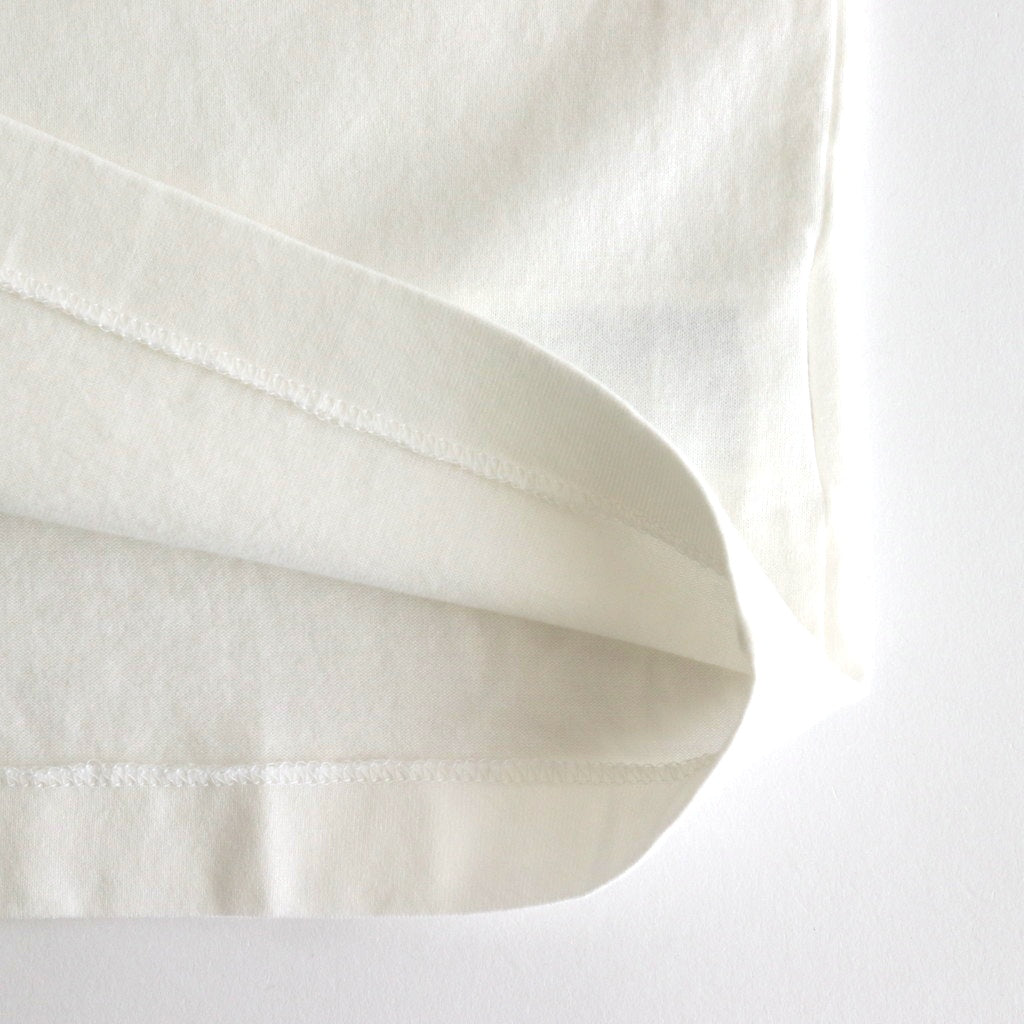 BRITPOP Print Tee WIDE #White×Red-PT [bROOTS25S34A]