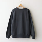 Field Crewneck Sweatshirt #Asphalt Gray [N24FH060]