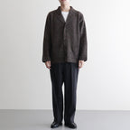 BLENDED KEMPI WOOL RAPEL CARDY #BARK [252OJ-KN03]