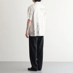 FRONT TUCK ARMY TROUSER #ONYX [261OJ-PT09]