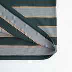 BORDER SS TOP #FOREST x S,BROWN [PMAV-CS04]