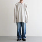 Rough&Smooth Thermal Over-neck L/S #HeatherOatmeal [bROOTS24F30F26]