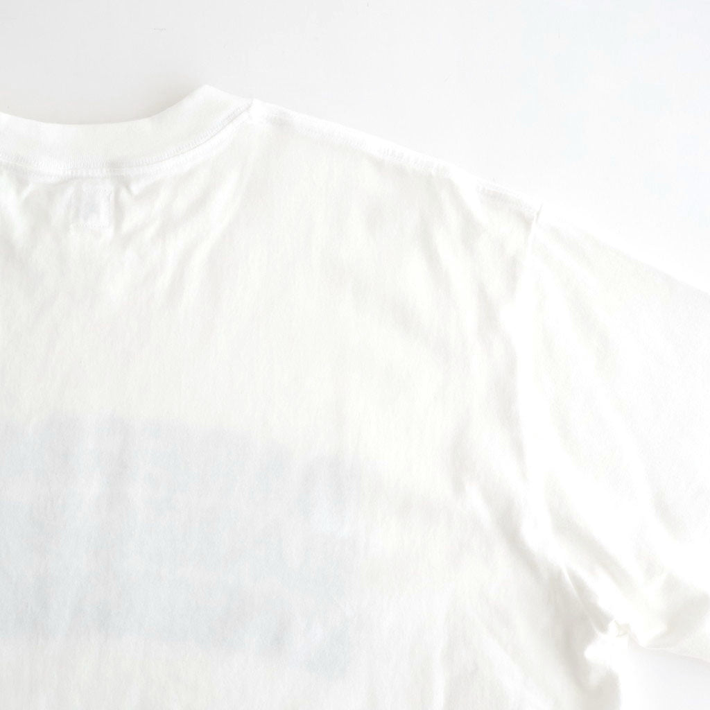 RAREGROOVE Print Tee WIDE #White×Black-PT [bROOTS25S34S26B]