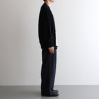 TRIPLE PLEATED EASY TROUSERS #NAVY [A25B03PT01C]