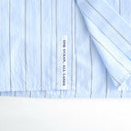 Regular Collar Stripe Wind Shirt #Sax [S26SG086]
