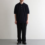 THE SEAISLAND COTTON POLO S/S #NAVY [BN-25SM-057]