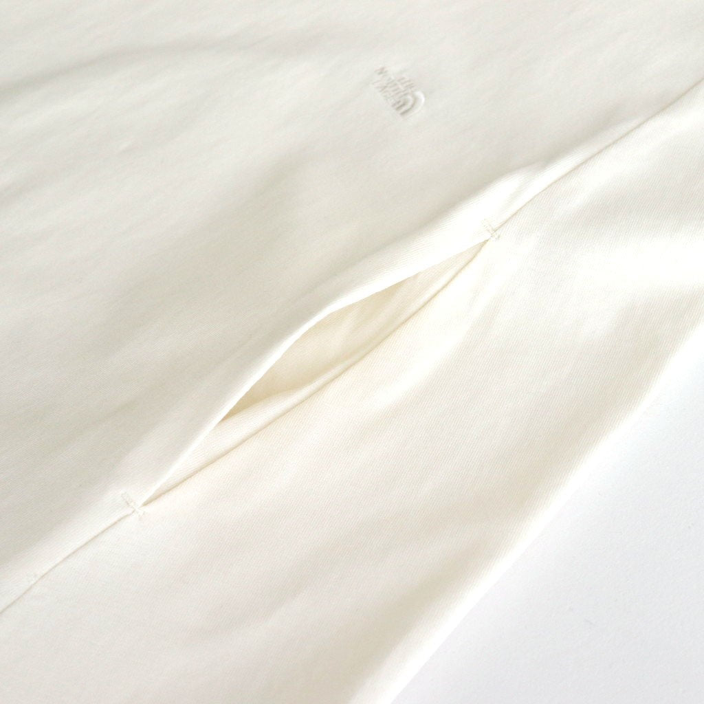 Cotton Jersey Sleeveless Flared Dress #Ivory [N25SF060]