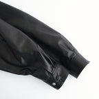 SHEEP LEATHER ZIP BZ #010 RED BLACK [16861 25004]