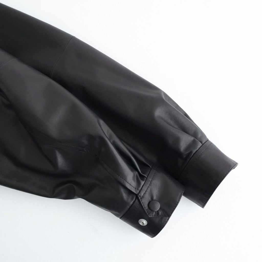 SHEEP LEATHER ZIP BZ #010 RED BLACK [16861 25004]