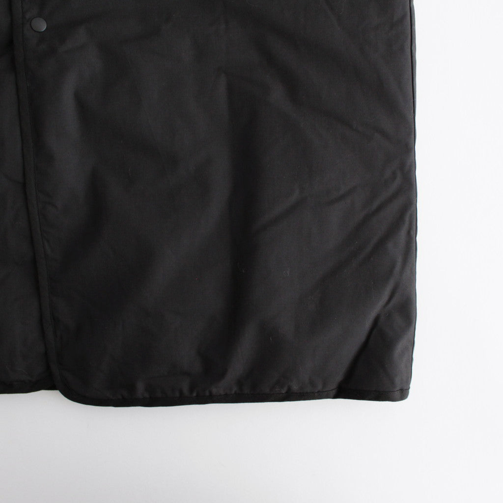 Reversible Down Coat #Charcoal [SUBF352]