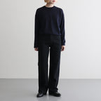 CO/HE PURE STRAIGHT DENIM #W BLACK [26S-BIS-PT05]