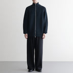 SIGNATURE DRIVERS KNIT #DARK GREEN×NAVY [BN-25FM-040]