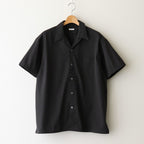 BACK GATHERING SS SHIRT #CHARCOAL [PMAT-SS04]