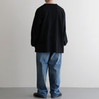 Co/Silk Nep Tee L/S #Black [BHS26S031]