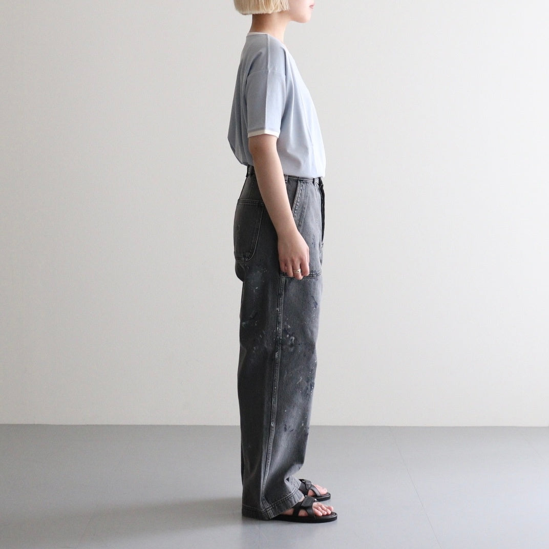 PIMA MOKLODI RINGER TEE #BLUE× WHITE [26S-BIS-CS61]