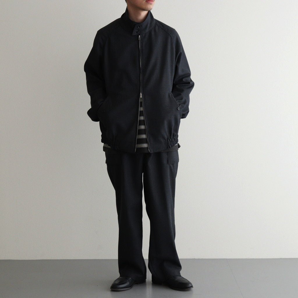 HOPSACK DRIZZLER JACKET #CHARCOAL [PMAT-OT01] – Diffusion