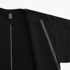 HIGH BULKY JUMBERCA URAKE ZIP UP BLOUSON #BLACK [BN-26FM-043]