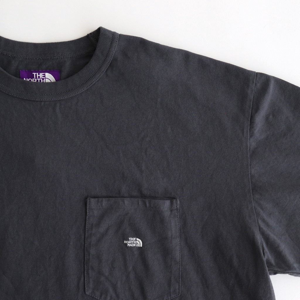 7oz Pocket Tee #Asphalt Gray X Off White [N25SI102]