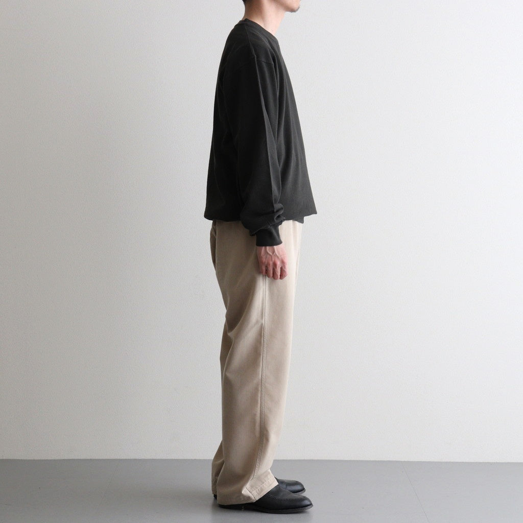 C/W/P STRING TROUSERS #SAND IVORY [PMAV-PT08]