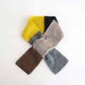 Rambling Brushed Wool Scarf #Beige Multi [6053-2701]