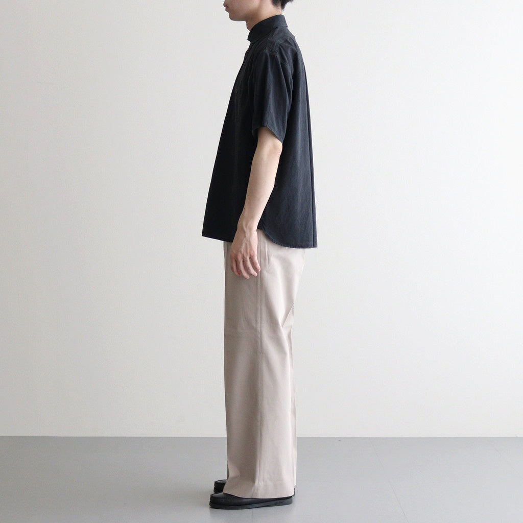 CAMP COLLAR MARINE SHIRTS #ONYX [251OJ-SH11]