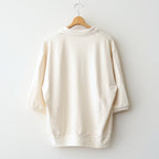 Co/Silk Nep Skipper Cropped Sleeve #Ivory [BHS26S029]