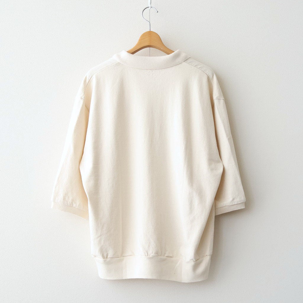 Co/Silk Nep Skipper Cropped Sleeve #Ivory [BHS26S029]