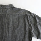 CHAMBRAY WORKADAY LS SHIRT #BLACK(FADE) [PMAT-LS05]