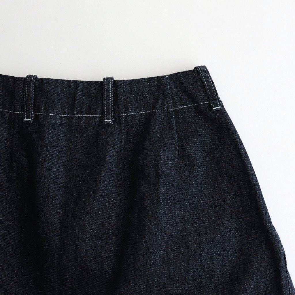 Denim Skirt #Indigo [S25FE070]