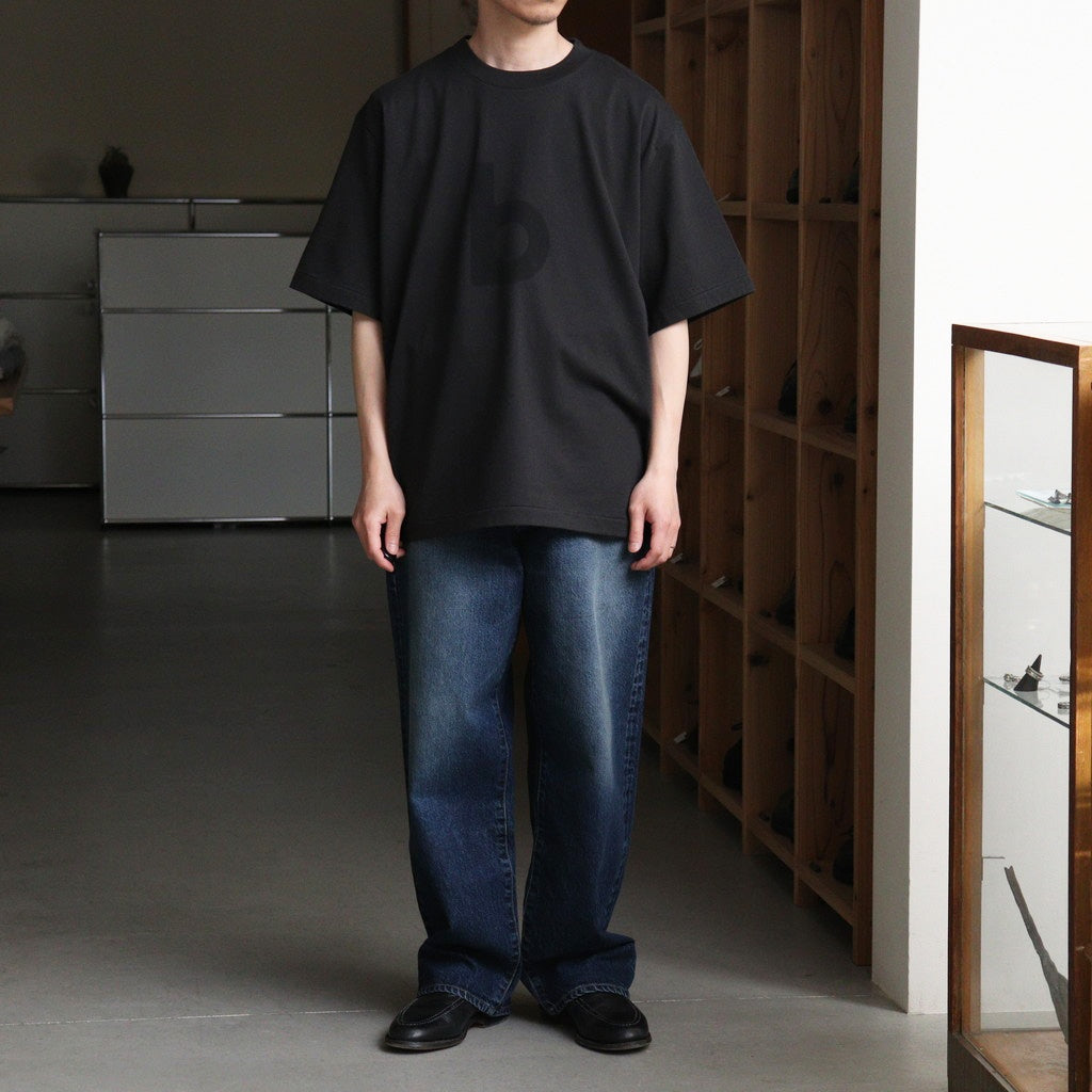 bd Print Tee WIDE #InkBlack×Black-PT [bROOTS25S34S26A]