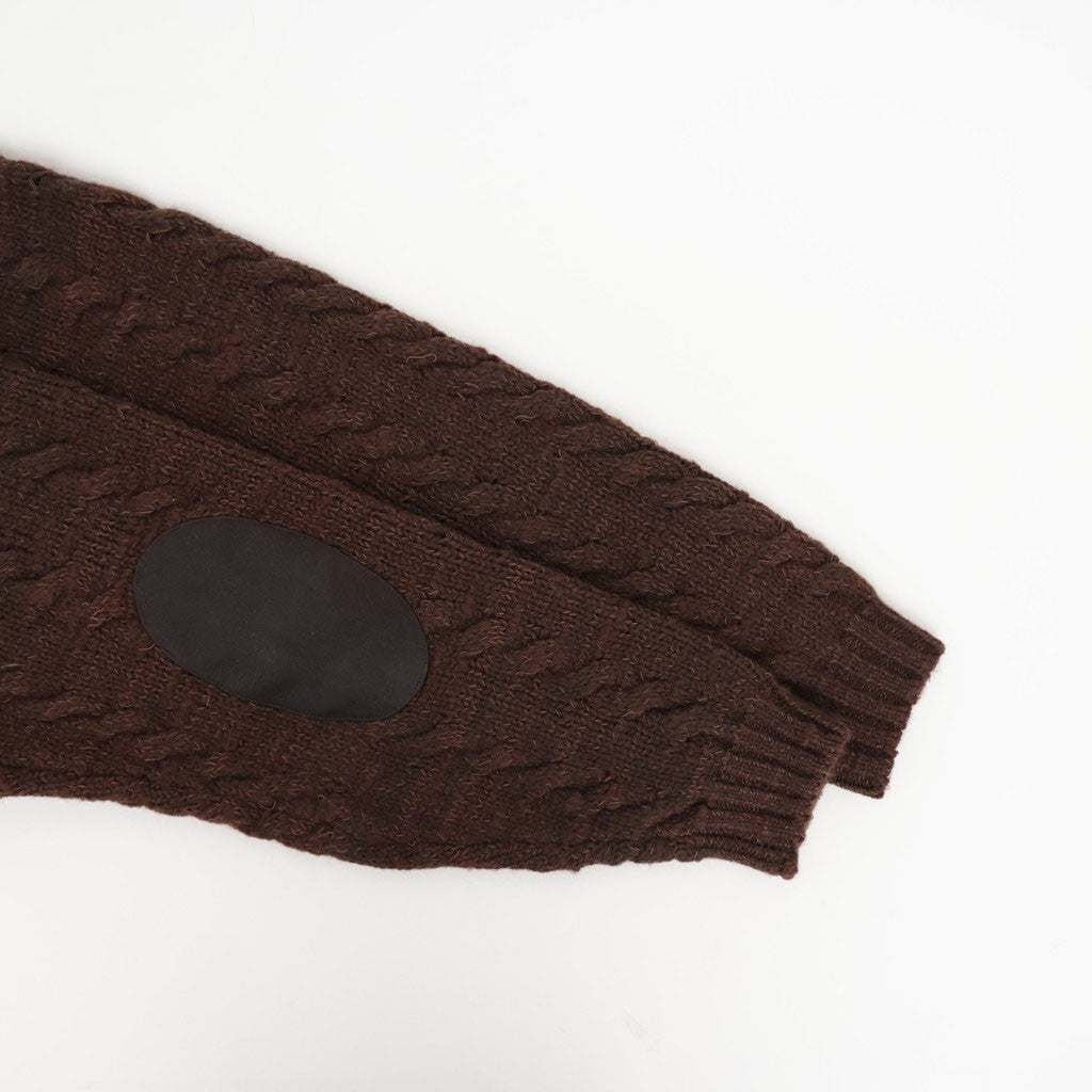 CABLE PATTERN GRANDPA CARDY #PORT [262OJ-KN01]