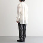 COTTON VOILE LAWN LONG SLEEVE SH #060 LIGHT YELLOW [17061 50081]
