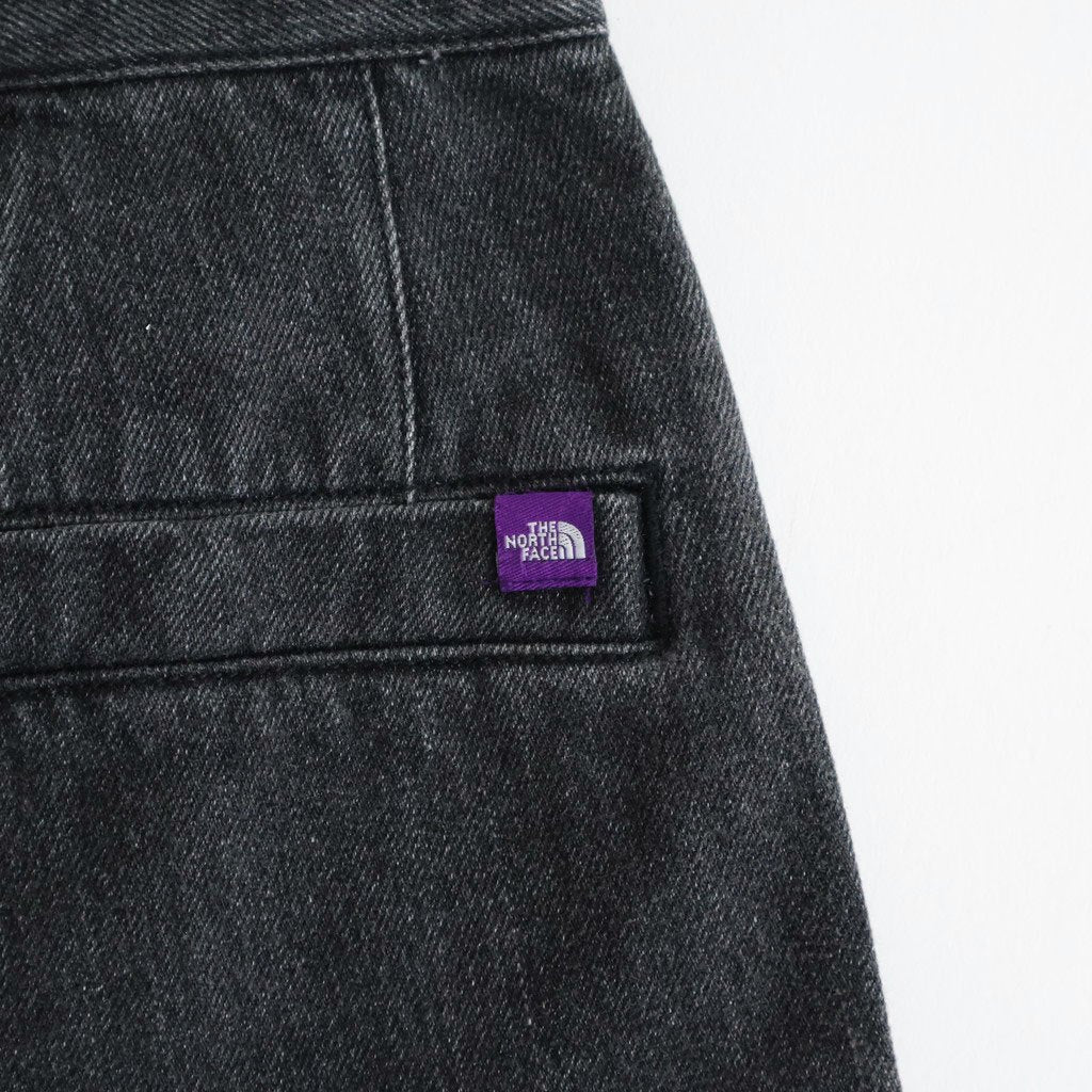Denim Tuck Field Shorts #Gray [N26SD075]