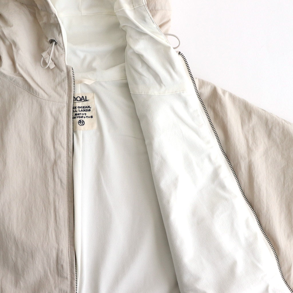 Reversible Hooded Jacket #Sand Beige [S25SA002]