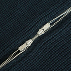 SIGNATURE DRIVERS KNIT #DARK GREEN×NAVY [BN-25FM-040]