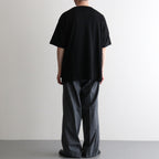 NORMANDY LINEN T-SHIRT #BLACK [BN-26SM-071]