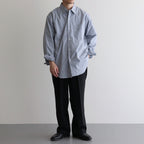 REGULAR COLLAR DRESS SHIRT #OLD SAX [PM-LS01]