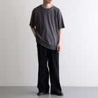 NORMANDY LINEN T-SHIRT #GRAY [BN-26SM-071]