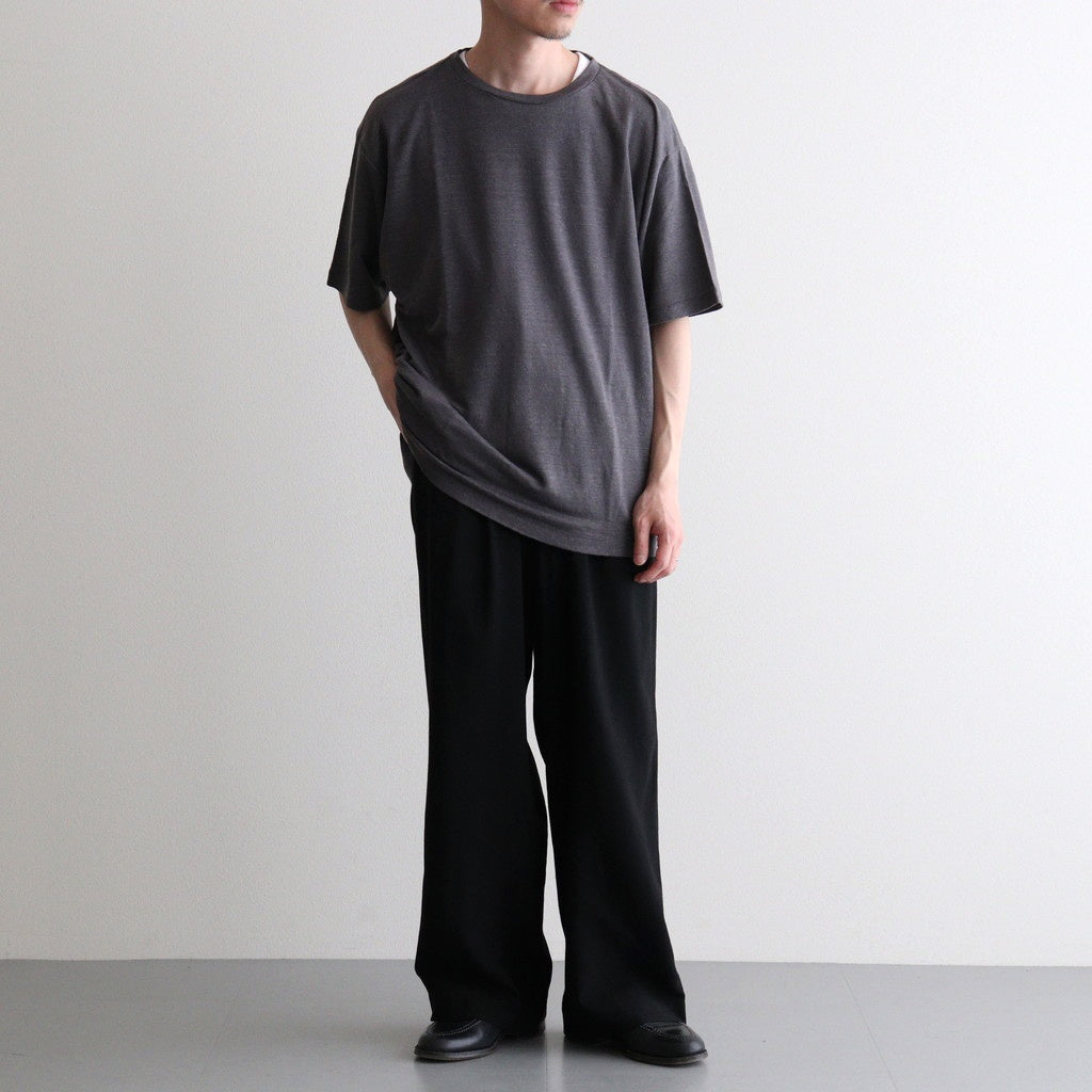 NORMANDY LINEN T-SHIRT #GRAY [BN-26SM-071]