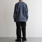 Crew Neck Sweat #Heather Navy [S25SH011]
