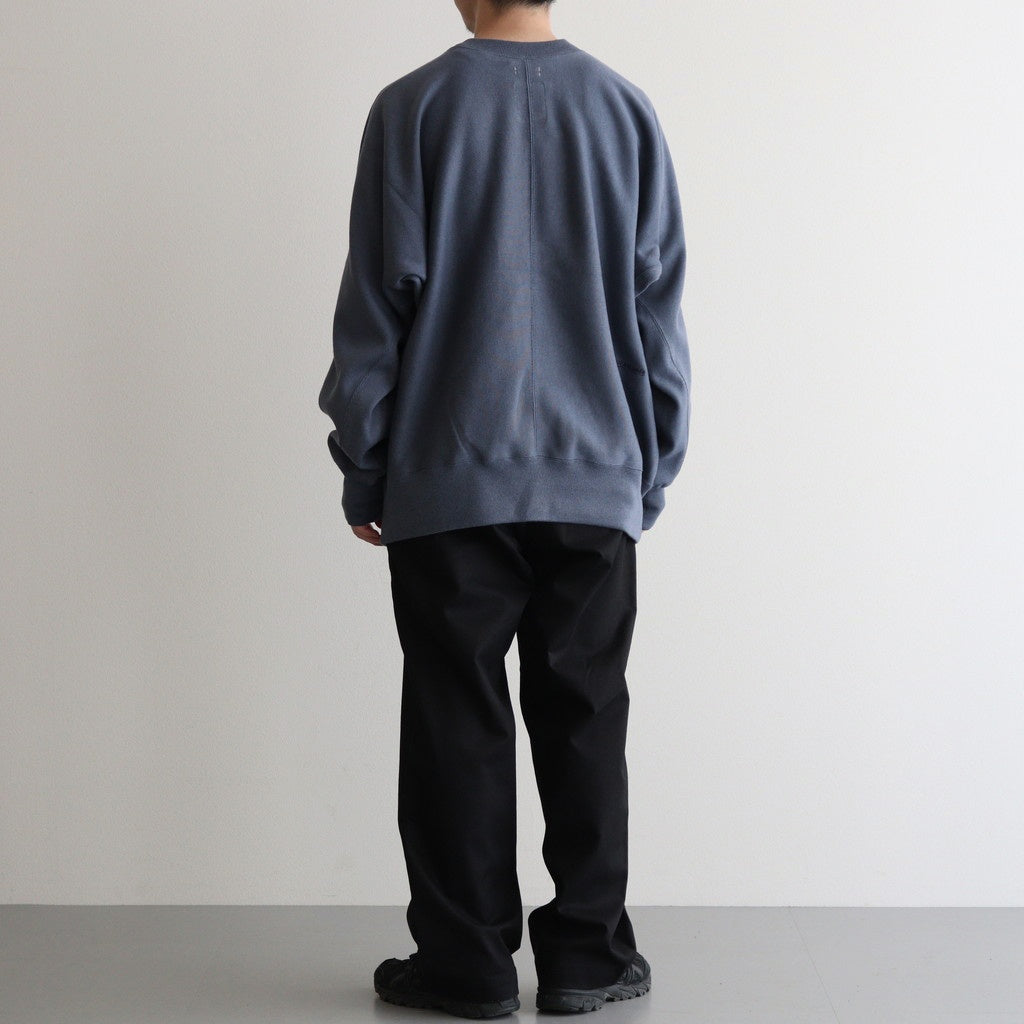 Crew Neck Sweat #Heather Navy [S25SH011]