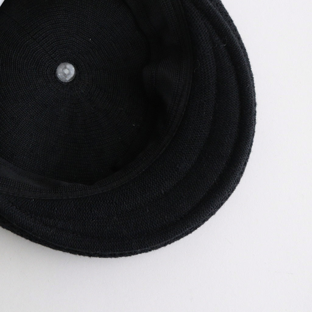 COTTON LINEN HUNTHING CAP - GENTLEMAN #BLACK [V01015]