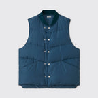 MOUNTAINEER DOWN VEST #CERULEAN [PMAU-VT01]