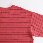 Garment Dyed Jacquard Field Tee #Red [N26SH039]